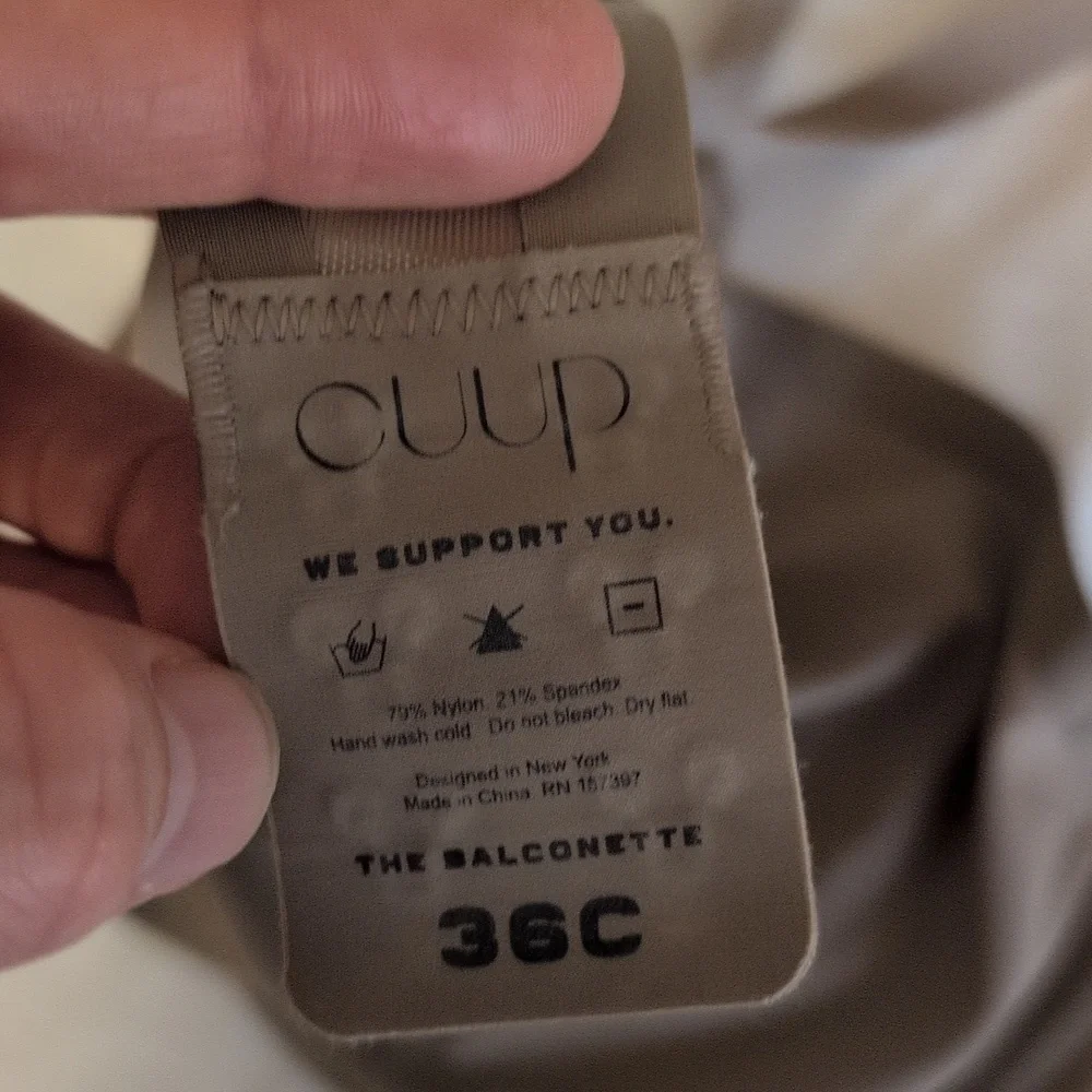 Cuup The Balconette Bra 36C - Picture 3 of 3